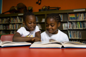 Students in School Library --- Image by © Brian Summers/First Light/Corbis